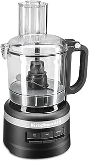 KitchenAid KFP0718BM Food Processor, 7 Cup, Black Matte