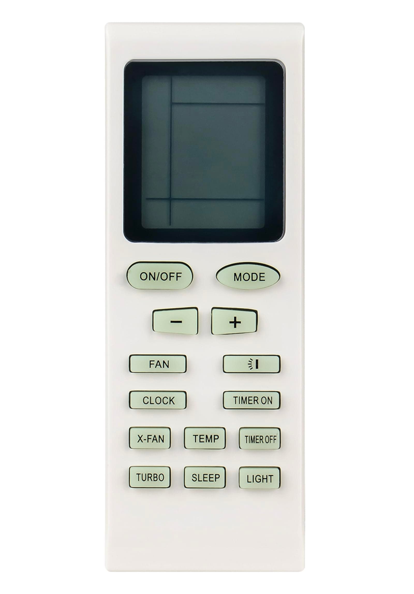 YB1FA Replace AC Remote Control Compatible with Inventor/Gree/Carrier/Sinclair Air Conditioner YB1F2 YB1F2F YB1FAF YBOF YB1F2 YBOF1 YBOF2 YBOFB Y502K