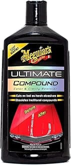 Meguiars Ultimate Compound Colour & Clarity Restorer 450ml for Hand or Machin...