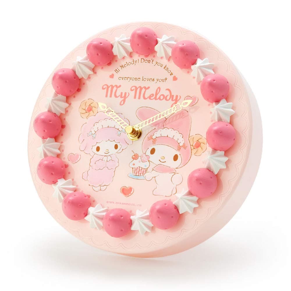 My Melody Cake Clock Clock