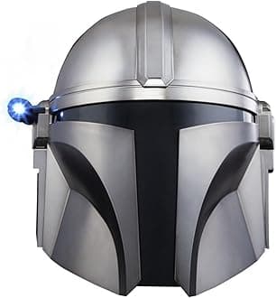 STAR WARS The Black Series The Mandalorian Premium Electronic Helmet Roleplay Collectible