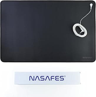 Universal Grounding Mat for Bed or Desk: Connect with the Earth for Optimal Grounding, Includes 15ft Grounding Cord