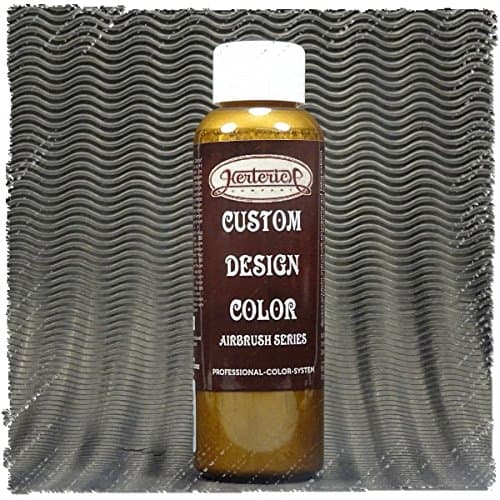 Custom Design Airbrush Colour Basic. Gold Metallic 100 ml