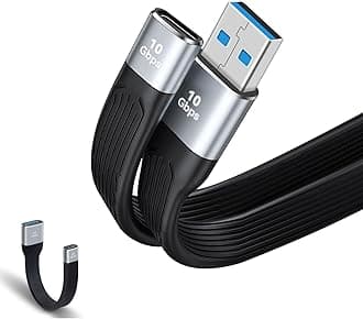 Critin USB C Male to USB 3.0 Female Adapter - 10Gbps, Thunderbolt3 Compatible OTG Cable for PCs and Laptops