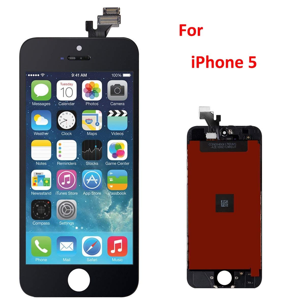 iCracked iPhone 5 Screen Replacement Kit (Black)
