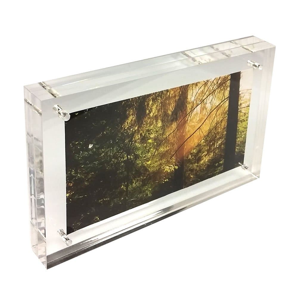 Clear Acrylic Magnetic Picture Frames 4"x6"