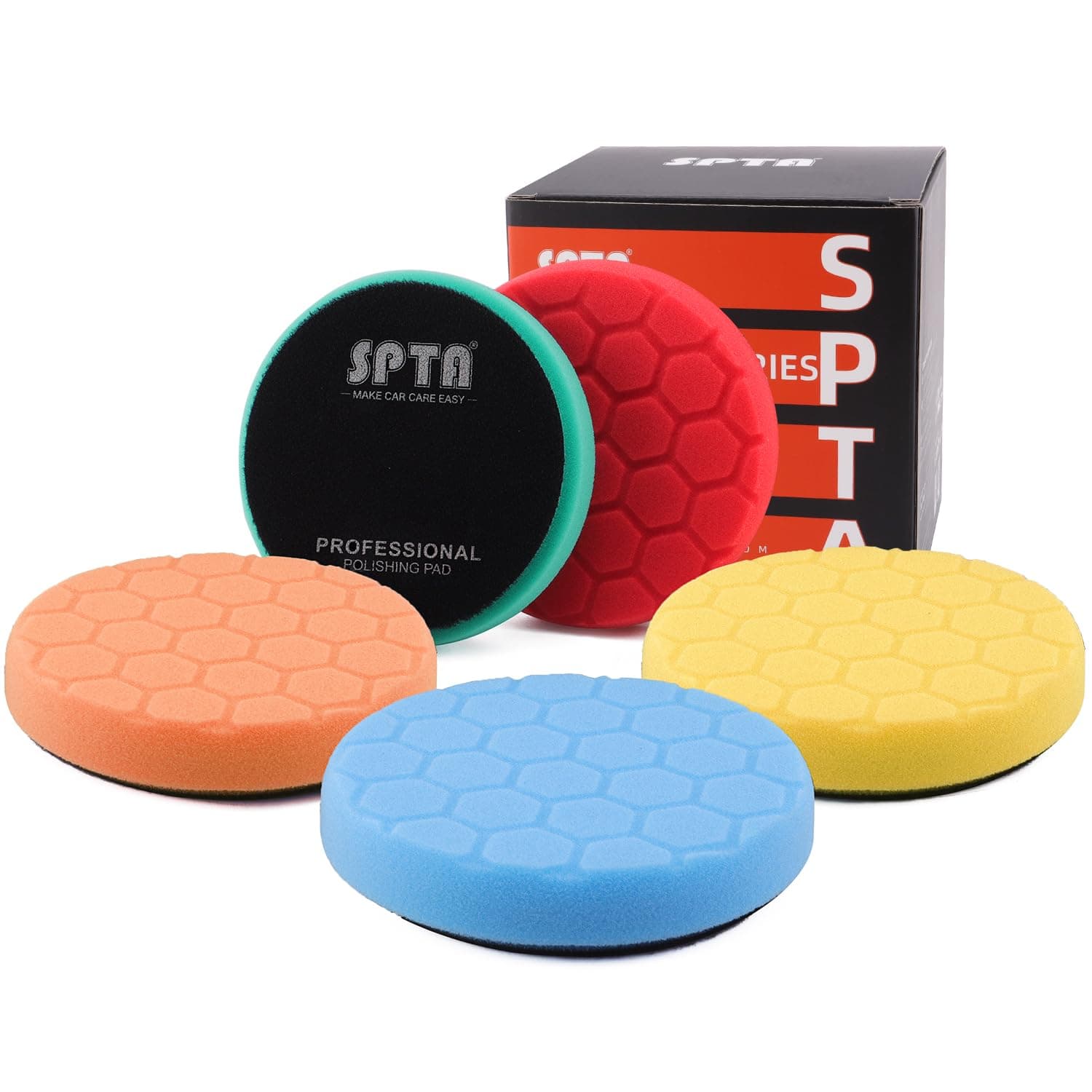 5inch hex-logic polishing pad