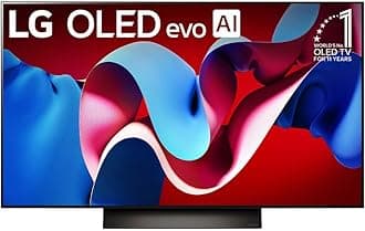 LG C3 Series 48-Inch Class OLED evo Smart TV OLED48C3PUA, 2023 - AI-Powered 4K, Alexa Built-in (Renewed)