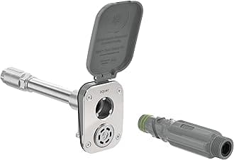 House Hydrant V2+ Frost-Free Outdoor Garden Faucet with Quick Connect and Anti-Siphon, 8 inch, Slate Gray Polymer