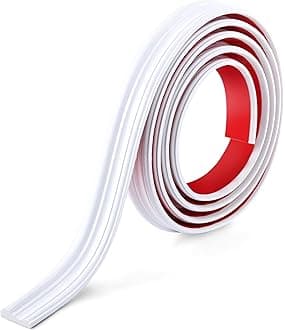 Gaahing Peel and Stick Wall Molding Trim & Chair Rail, Self-Adhesive Panel Moulding, DIY Home Decor on Cabinet Door Mirror Frame, 3m x 4cm