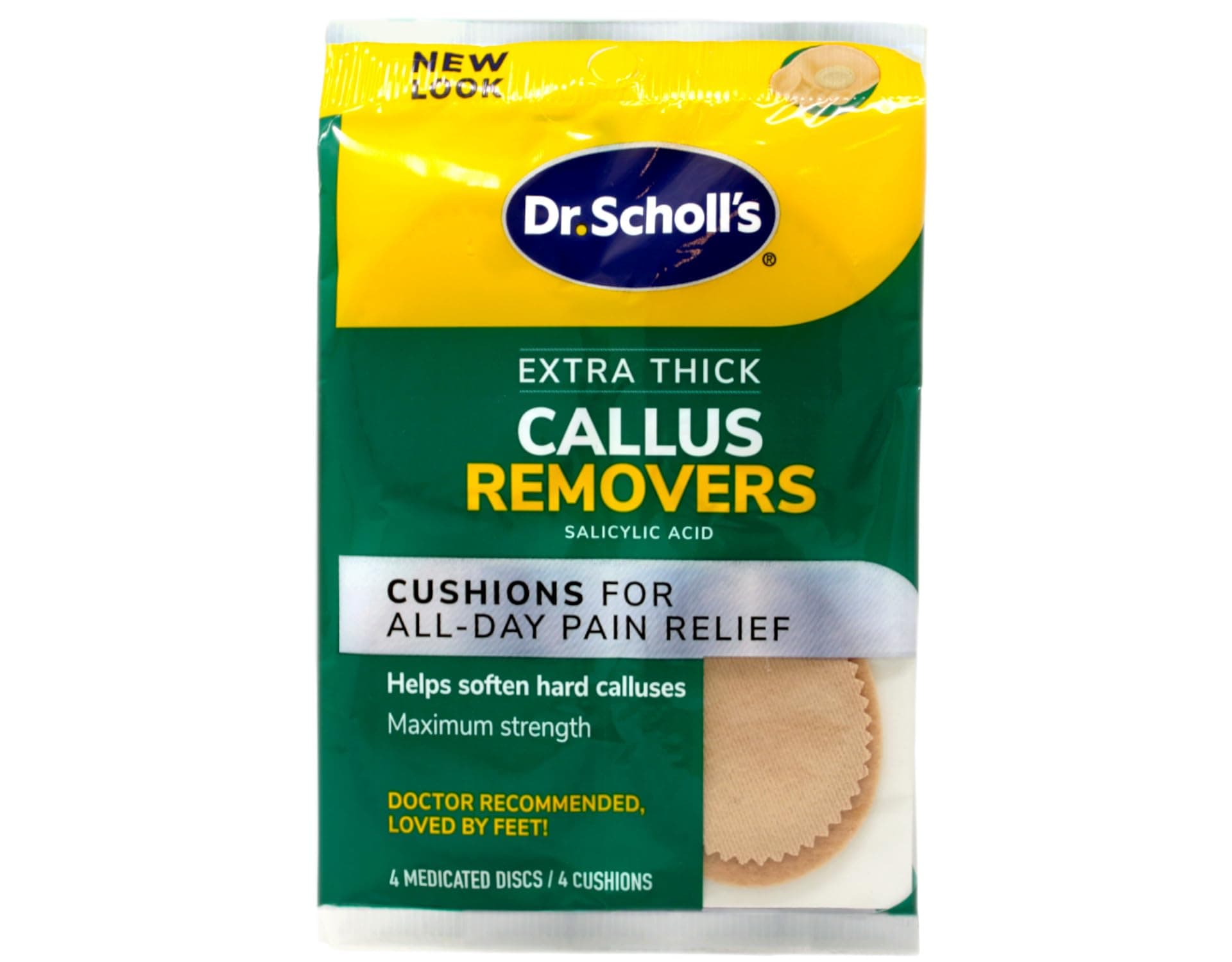 Extra Thick Callus Removers 4 Cushions Ea