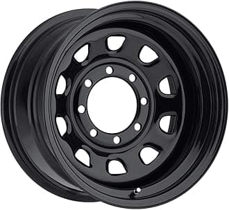 Vision 84 D Window 16x8 5x127/5x5" -12mm Gloss Black Wheel Rim