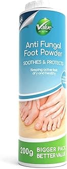 Anti Fungal Foot Powder - 200g - Soothes & Protects - New 2025 Bigger Pack Better Value (200g)