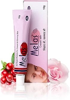 Melas Face Cream for Glowing Skin,Anti-Aging & NightCream for Unisex|KojicAcid,GlycolicAcid,Arbutin,Rose,Neem,Aloe Vera,Tulsi|Reduces Acne Mark,Pigmentation,Dark Spot|All Skin Type|Pack of 4(10g each)