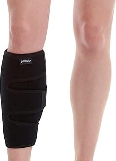 Bodyprox 1: Calf Support Brace 1 Pack, Adjustable Shin Splint Compression Sleeve