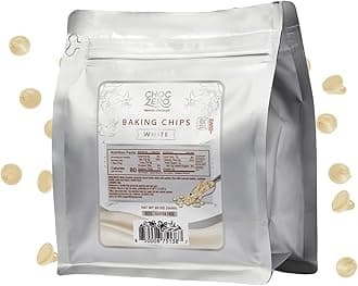 ChocZero, White Chocolate Baking Chips, No Sugar Added, 7 oz