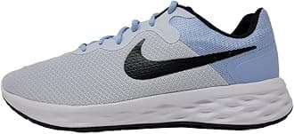 Nike Men's Revolution 6 Running Shoe, Football Grey/Black, 11 4E US