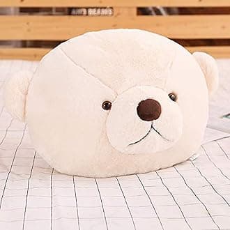 HUG 'n' FEEL SOFT TOYS Soft Toys Long Soft Lovable Hugable Cute Giant Life Size Teddy Bear (Head Pillow,Teddy)