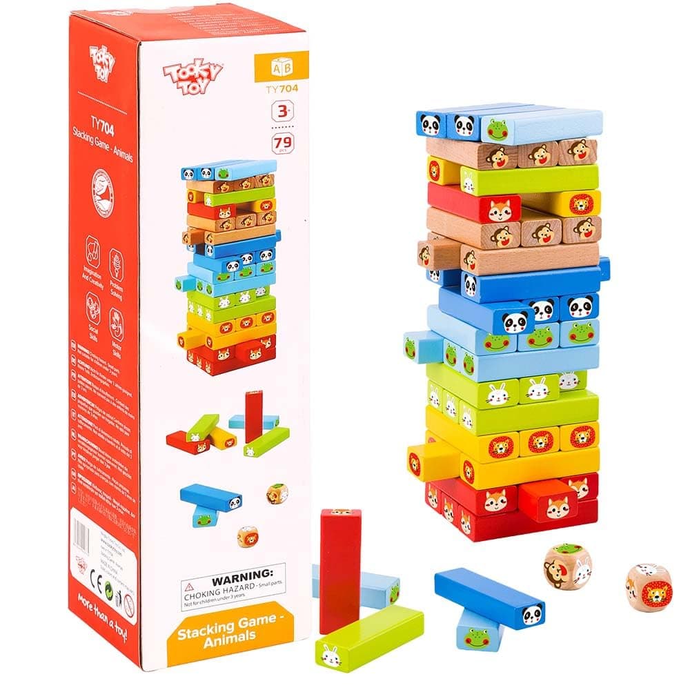 Tooky Toy Stacking Game - Animals