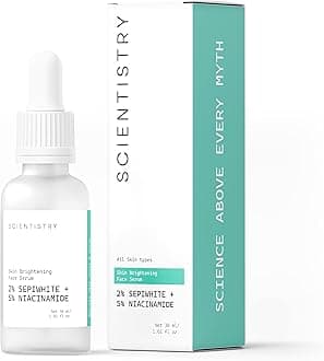 Skin Brightening Face Serum With 2% Sepiwhite & 5% Niacinamide I For Tan, Hyperpigmentation, Dark Spots, Blemishes & acne marks I Glowing Skin for All Skin Type I For Men & Women – 30 ML