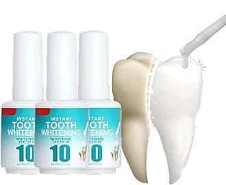 Tooth Paint,Instant Whitening Paint for Teeth,Teeth Whitening Paint,Gentle Teeth Whitening Gel Paint Polish,Instant Tooth Whitening Paint,Instantly Get a Shiny Smile (3pcs)