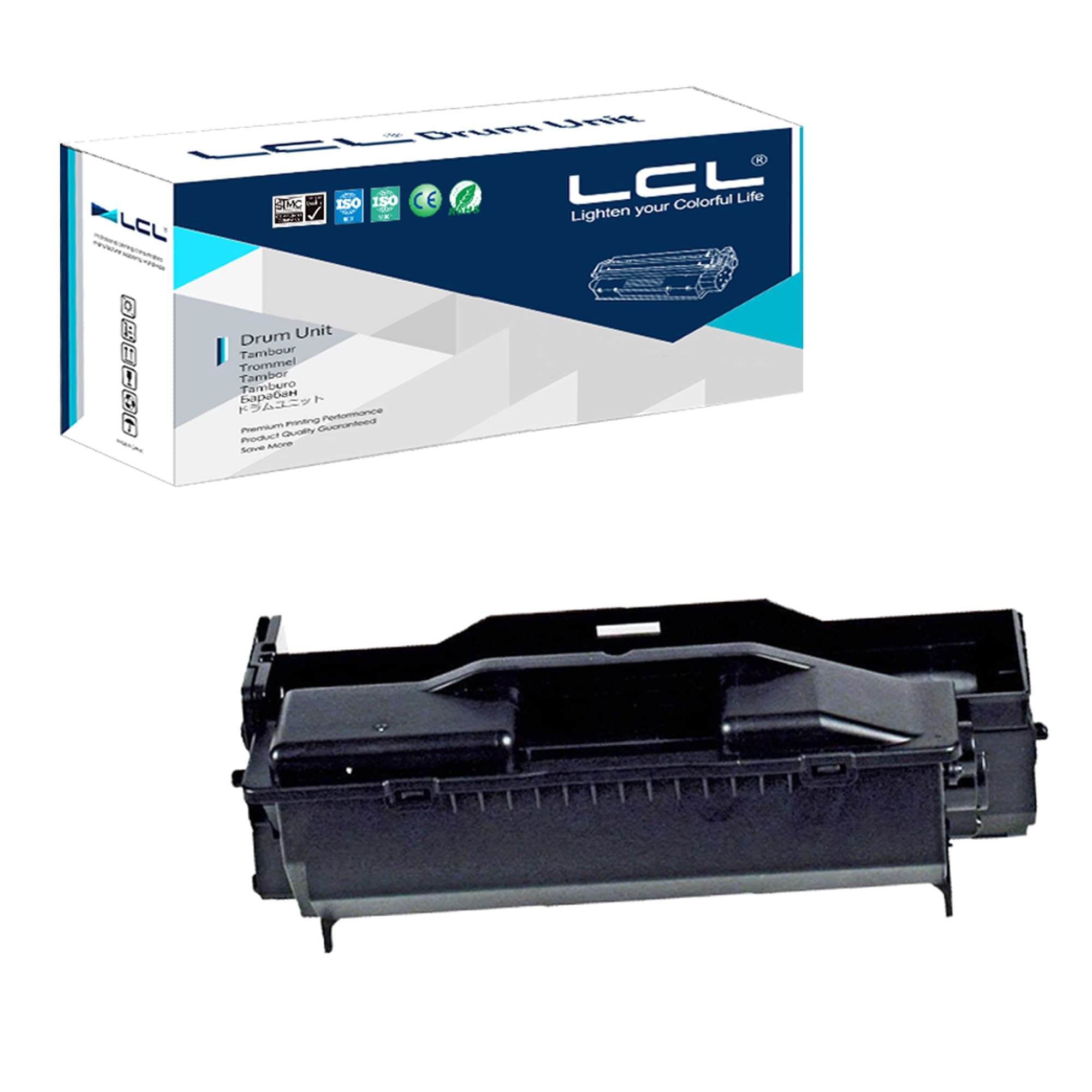 LCL Compatible Drum Unit Replacement for OKI B411 B431 B412 B432 B461 44574301 for B411d B411dn B431d B431dn MB461 MB471 MB471w MB491 MB461 MB471 MB471W B412dn B432dn B512 B512dn Printer (1Pack Black)