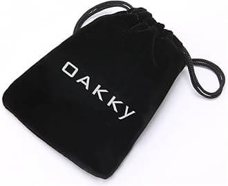 Oakky Jewelry Men's and Women's Muticolor Crystal Stainless Steel Studs Hoop Earrings