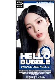 Hello Bubble Hair Color, Color Dyeing Kit (4B)
