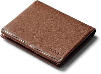 Slim Sleeve, Slim Leather Wallet (Max. 8 Cards and Bills)