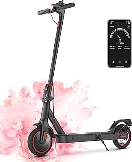 Electric Scooter Adults & Big Kids, 23/18/12 Miles Long Range,22/19/18 Mph Top Speed, Commuting Electric Scooter with Cruise Control, Double Braking Systems Escooter for Adults and Teens