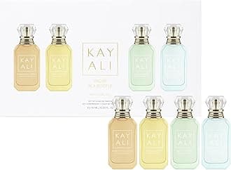 VACATION IN A BOTTLE Mini Perfume Set - four deluxe mini scents, Clear