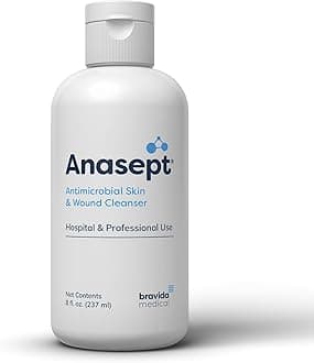 Antimicrobial Skin and Wound Cleanser, 8 oz Bottle with Dispensing Cap