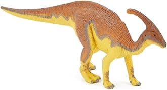Zappi Co Childrens Parasaurolophus Dinosaur Figure Toy (19cm Length) Realistic Detailed Dino Collection for Kids - Action Figures for Playtime Fun & Learning