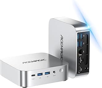 Mini Pc Windows 11 Pro, AMD Ryzen 4300U Processor up to 3.7 GHz Mini Computers, 16GB DDR4 256GB SSD, 4K Triple Display WiFi5 BT4.2 VESA Micro Small Pc for Business and Home, Mini Desktop