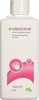 HiBiScrub Skin Wash 500ml Antimicrobial Skin Wash