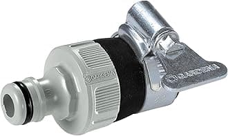 GARDENA 02908-20 Round Faucet Connector (For Faucets Without Threaded Outer Diameter 0.6 - 0.7 inches (14 - 17 mm)