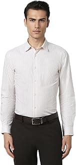 Peter England Men's Regular Fit Shirt