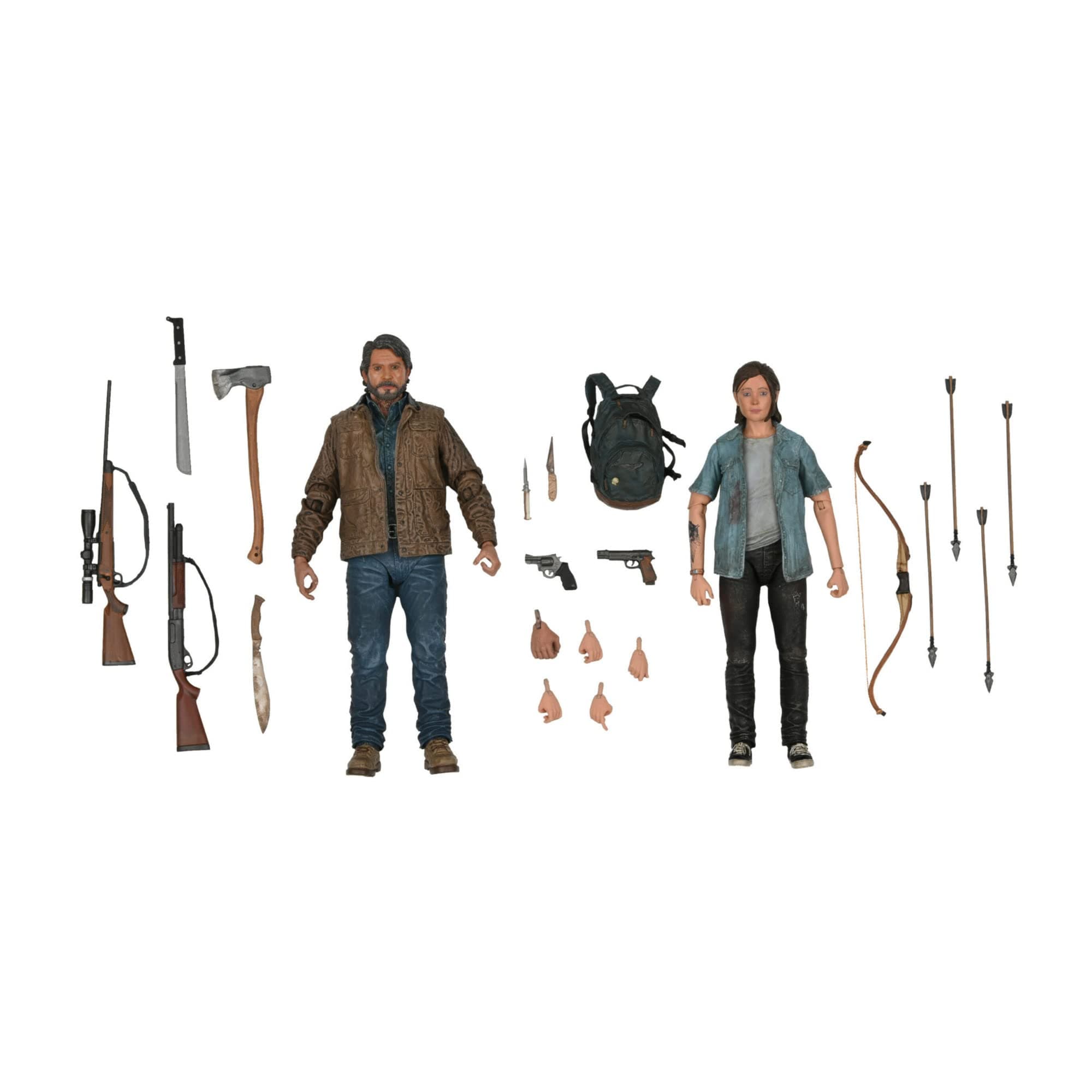NECA -Joel Figures, Multicolor