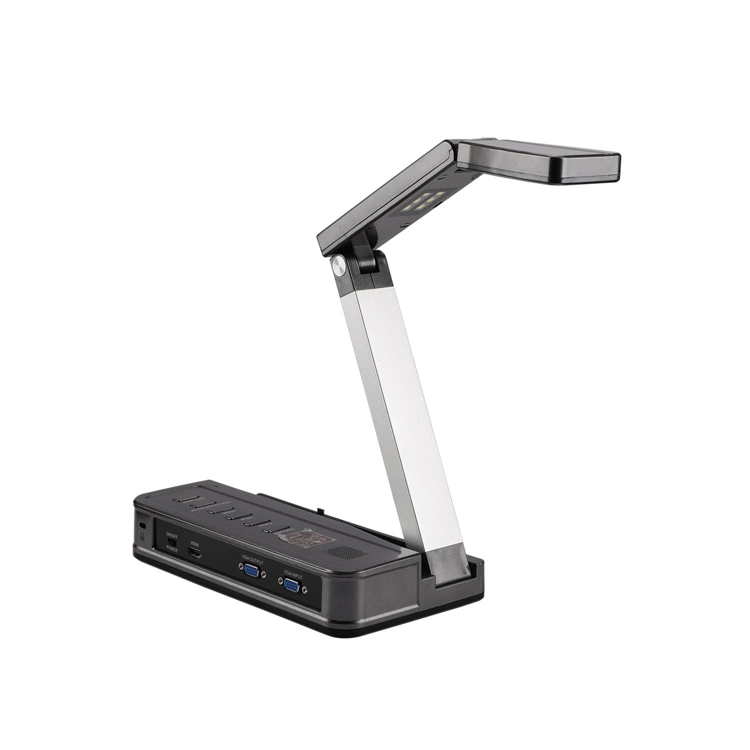 Portable Document Camera HDMI, VGA Port， OCR Visual Presenter for Office,School,Meeting,Training, Labs Presentation