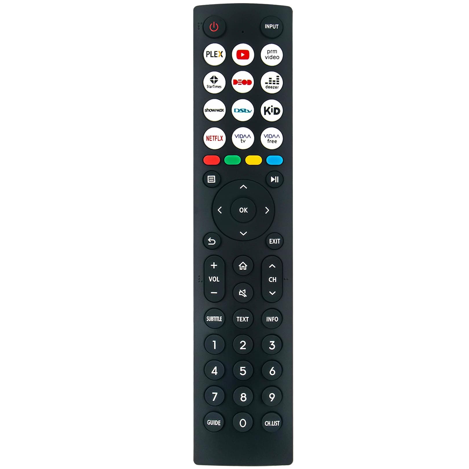 EN2J36H Replace Remote Control Compatible with Hisense 4K ULED LED LCD TV 65U7HQ 55U8HQ 55U8HAU 65U8HQ 75U8HAU 55E7HQ 65U8HAU 50E77HQ 55E77HQ