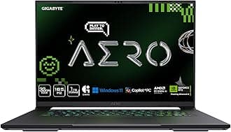 AERO X16; Copilot+ PC - 165Hz 2560x1600 WQXGA - NVIDIA GeForce RTX 5070 - AMD Ryzen AI 9 HX 370-1TB SSD with 32GB DDR5 RAM - Windows 11 Home - Space Gray AERO X16 2WHA3USC64AH