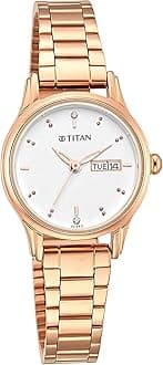 TitanAnalog Silver Dial Women's Metal Watch - 2656Wm01/Np2656Wm01