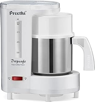 Preethi Dripcafe Coffee Maker (White)