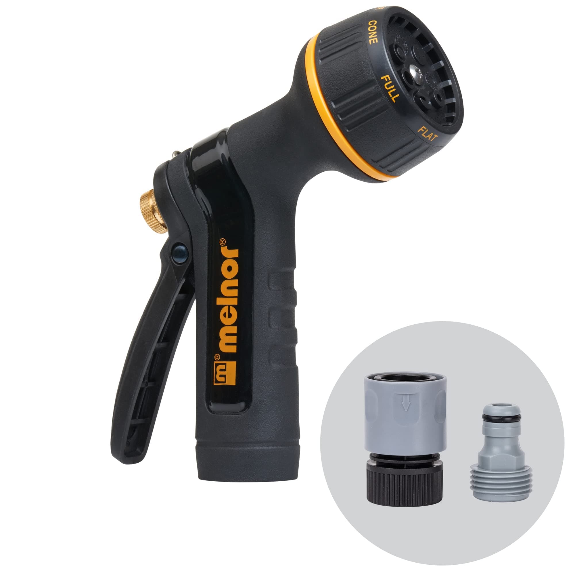Melnor65143AMZ Nozzle Bundle, Black, Yellow, Multi-Pattern