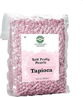 Tea Planet Tapioca Pearls – Chewy Treat for Bubble Tea, Desserts, and More | ...