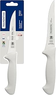 Tramontina Premium 5 Inches Boning Knife with Stainless Steel Blade and White Polypropylene Handle