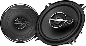 A-Series Standard TS-A1371F 5.25” 3-Way Speakers (Pair) – 300W Max, Balanced Sound + Smooth Treble, Enhanced Bass, Great Stock Replacement
