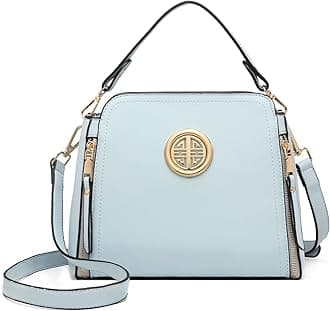 Miss LuluCross Body Bags for Women Shoulder Bag Handbag Girls PU Leather Top Handle Bag