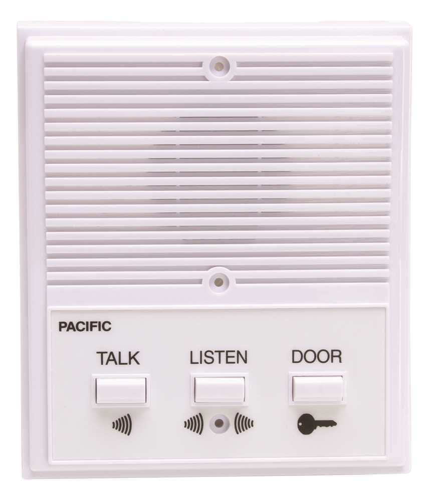 Pacific Electronics3404 PACIFIC ELECTRONICS SINGLE ENTRANCE INTERCOM SYSTEM, 4 WIRE (1/EA)
