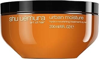 Shu Uemura, Hydro-Nourishing Hair Mask Urban Moisture, Dry Hair, Enriched with Moringa Oil, Hydrates & Protects, 200 ml